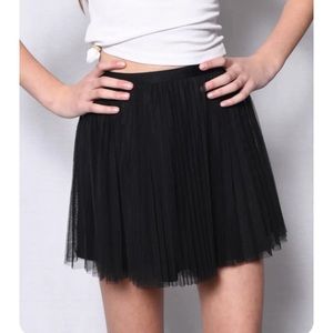 Katie J black Rose Skirt